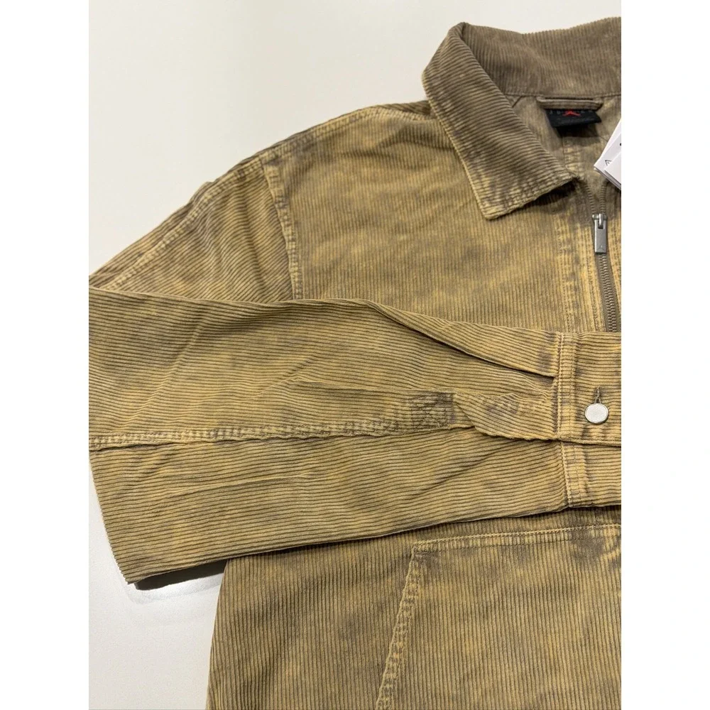 Jordan Flight Corduroy Chore Jacket Men's XL Tan IF1825-247 NWT